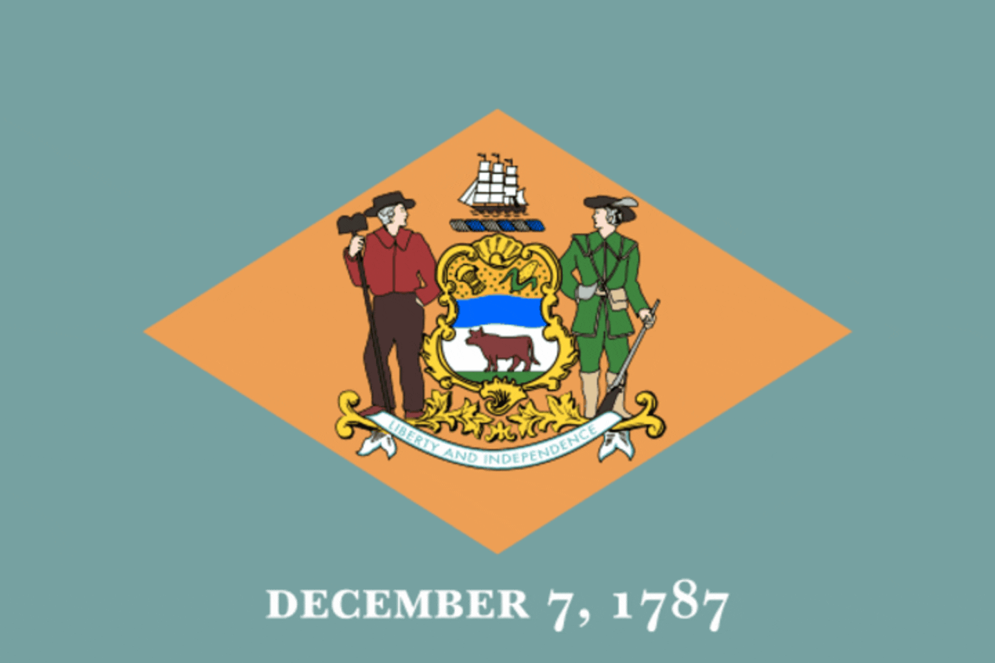delaware State Flag